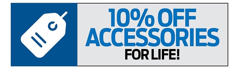 10% Off Accessories For Life | Roanoke Ford in Roanoke IL
