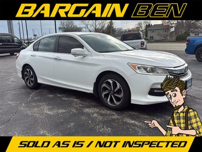 2016 Honda ACCORD SEDAN 4DR I4 CVT EX W/HONDA SEN