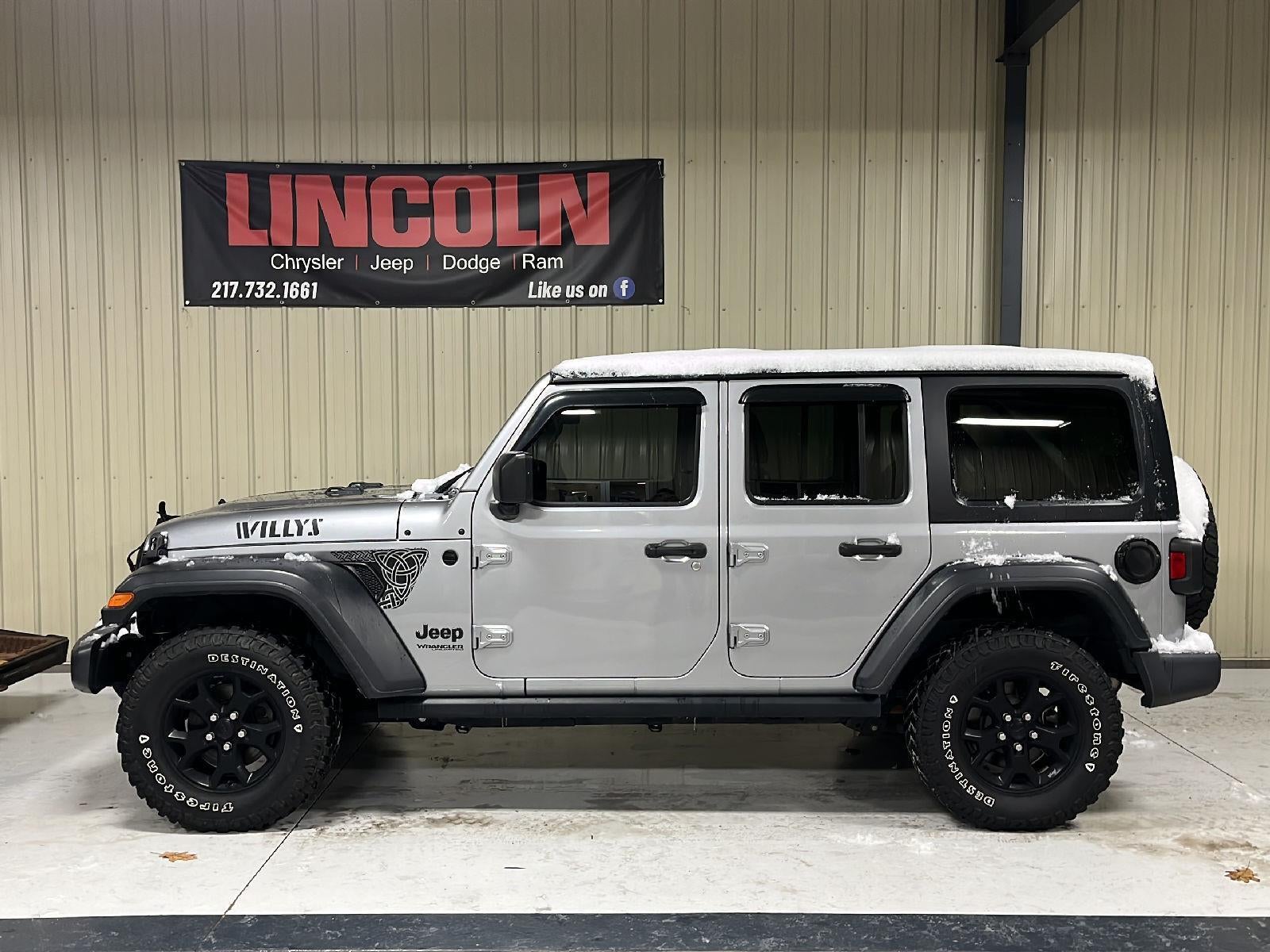 2021 Jeep Wrangler Unlimited Willys