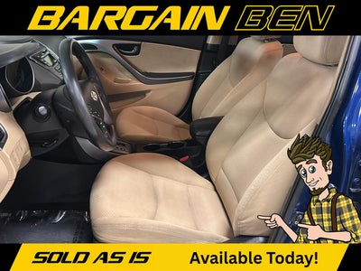 2013 Hyundai Elantra GLS