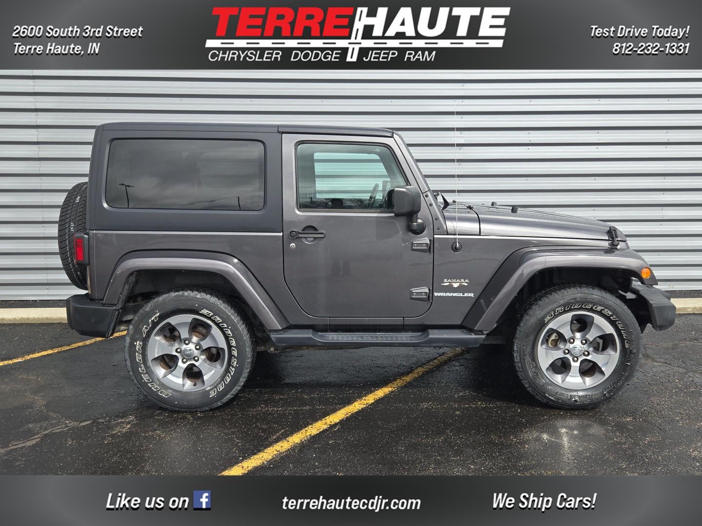 2017 Jeep Wrangler Sahara