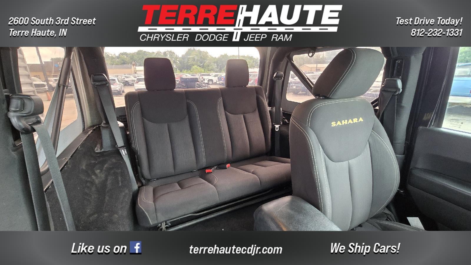 2015 Jeep Wrangler Sahara