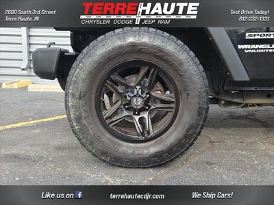 2016 Jeep Wrangler Unlimited Sport