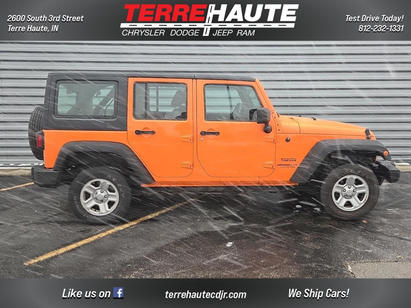 2012 Jeep Wrangler Unlimited Sport