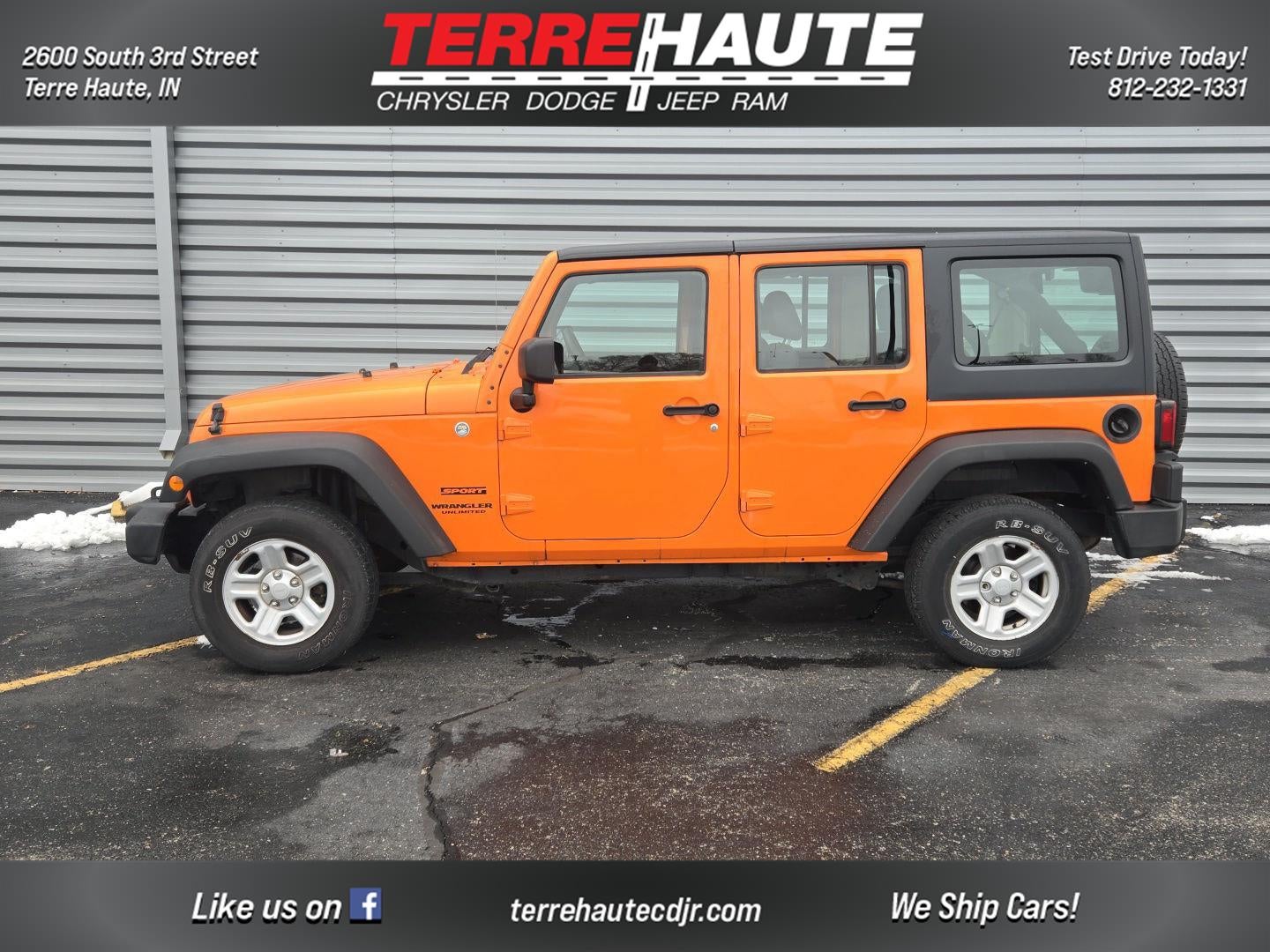 2012 Jeep Wrangler Unlimited Sport