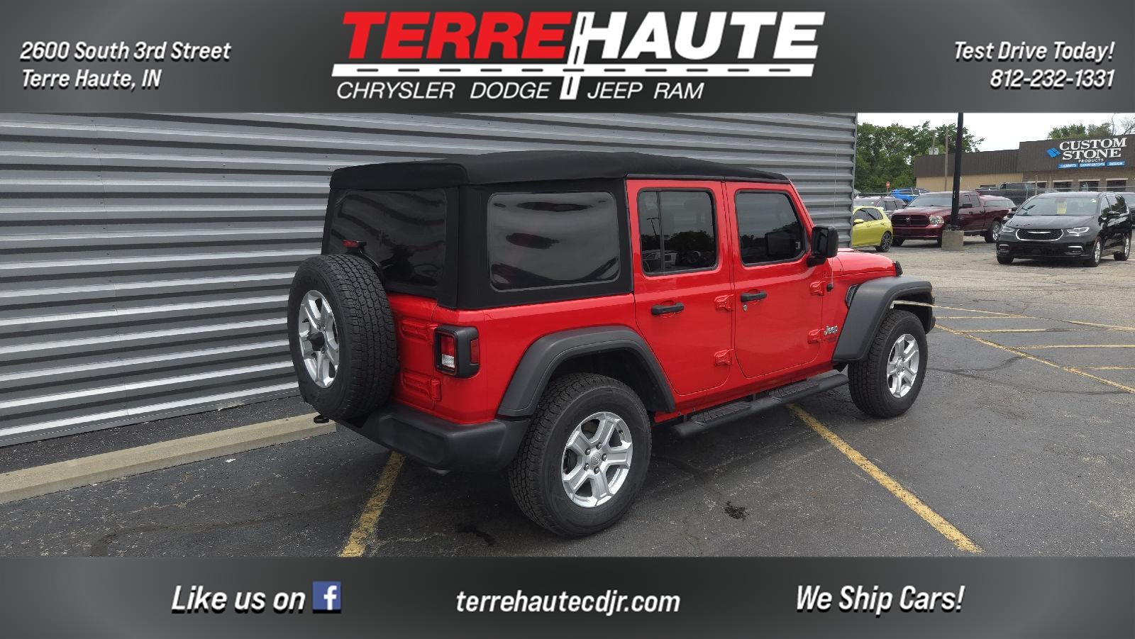 2019 Jeep Wrangler Unlimited Sport S