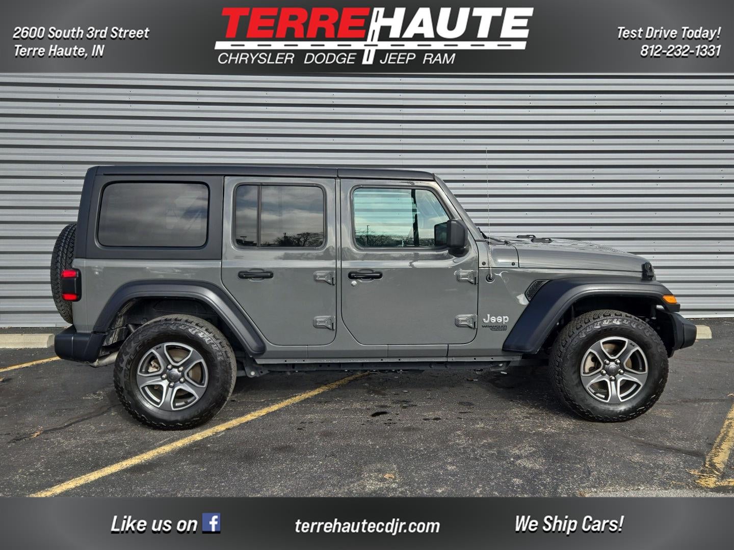 2020 Jeep Wrangler Unlimited Sport S