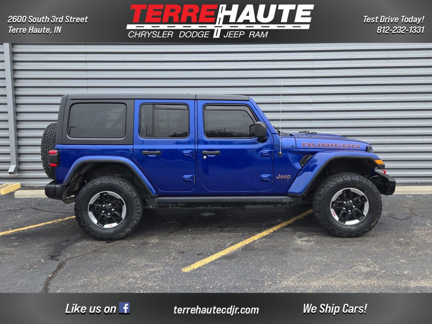 2018 Jeep Wrangler Unlimited Rubicon