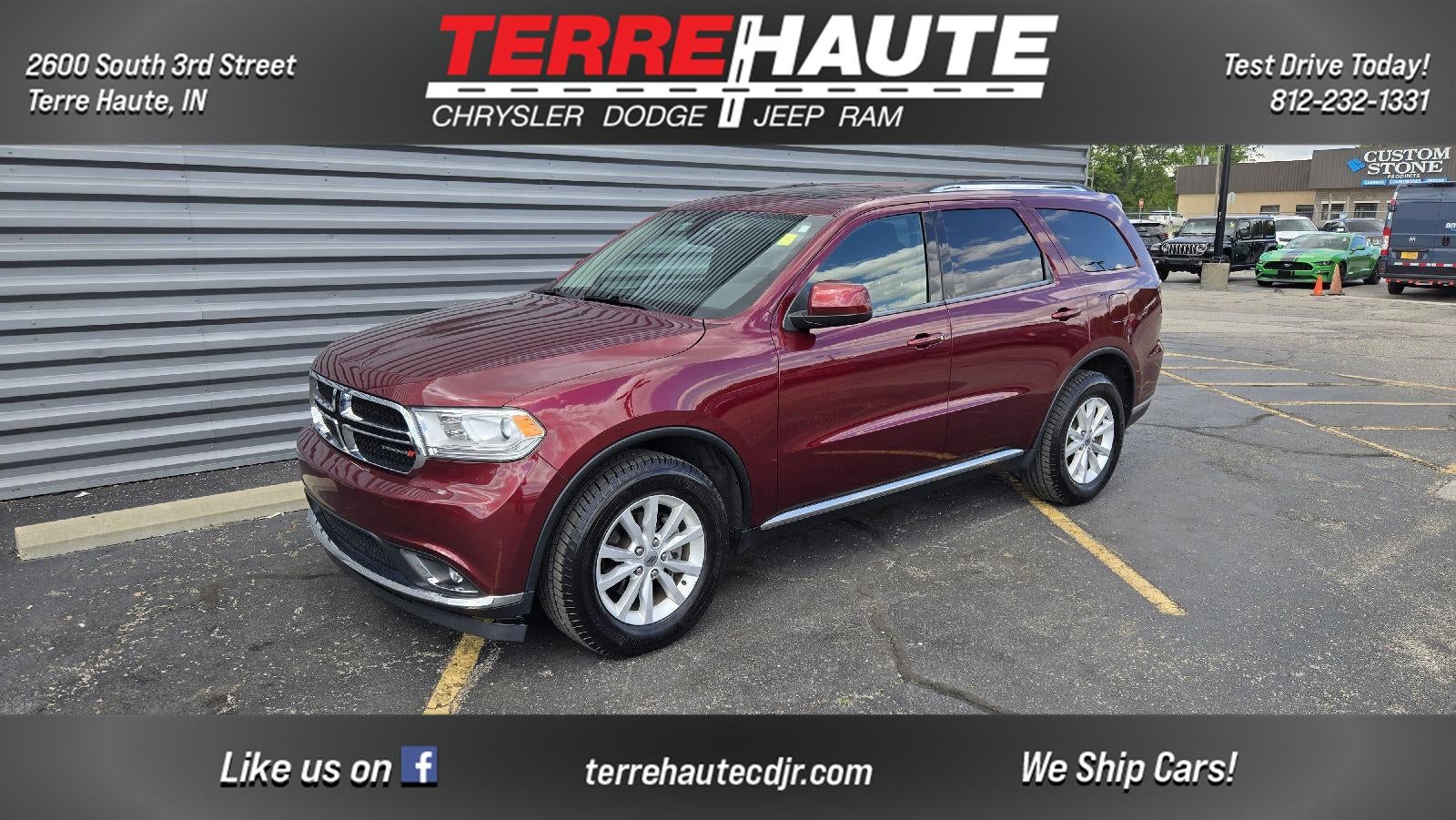 2019 Dodge Durango SXT Plus