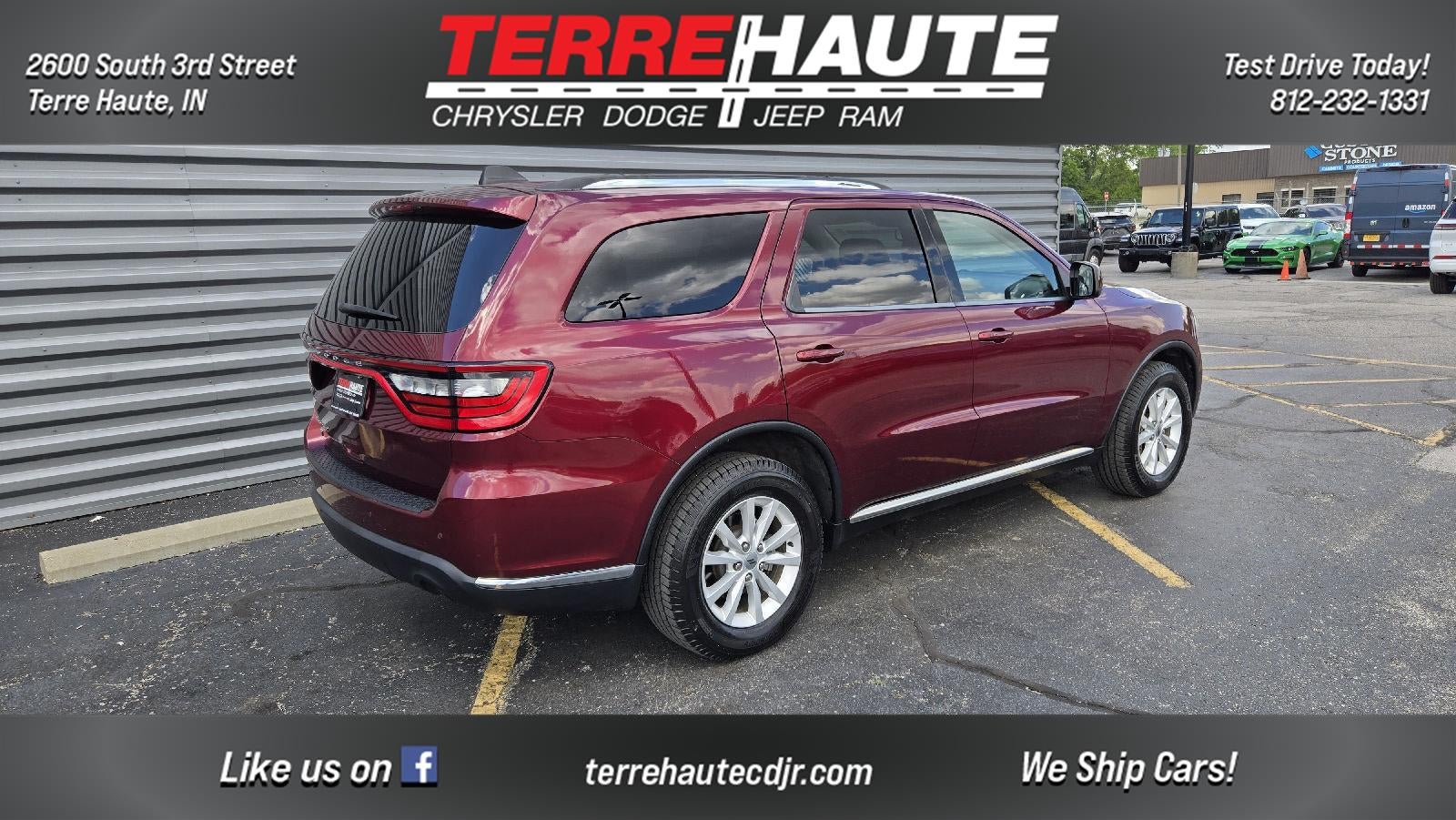 2019 Dodge Durango SXT Plus
