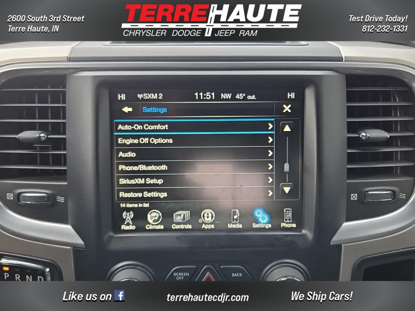 2017 RAM 1500 Big Horn