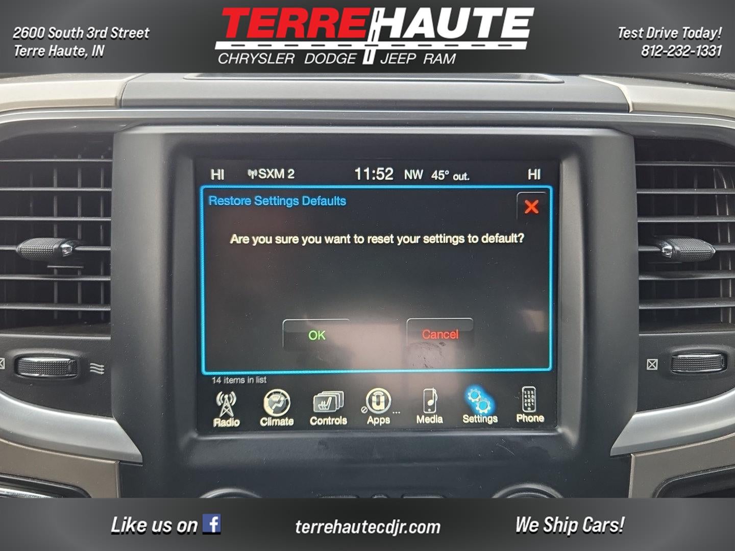 2017 RAM 1500 Big Horn