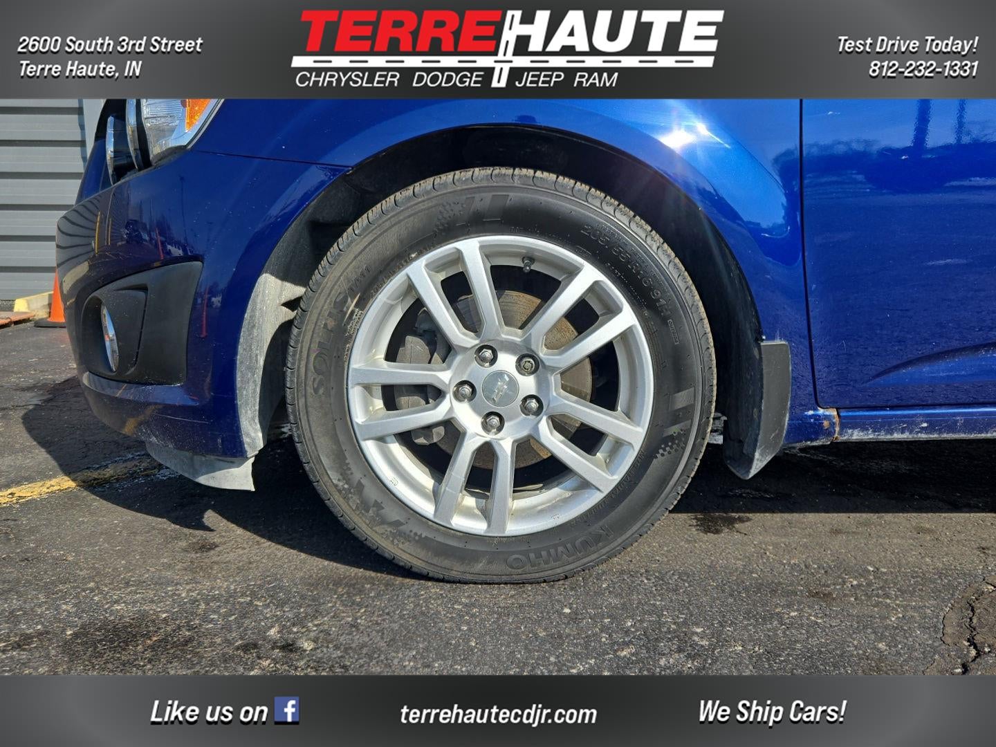 2012 Chevrolet Sonic LT