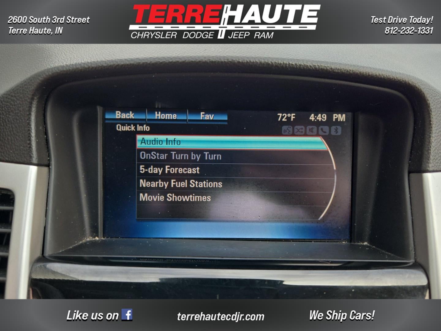 2015 Chevrolet Cruze LT