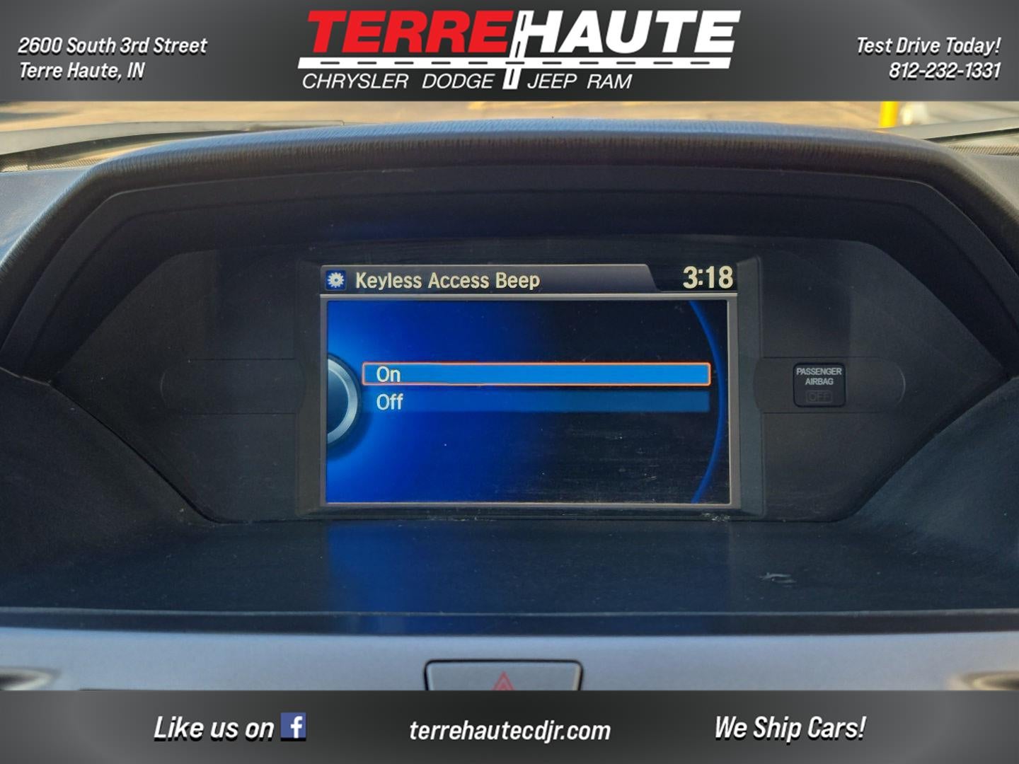 2015 Honda Odyssey EX