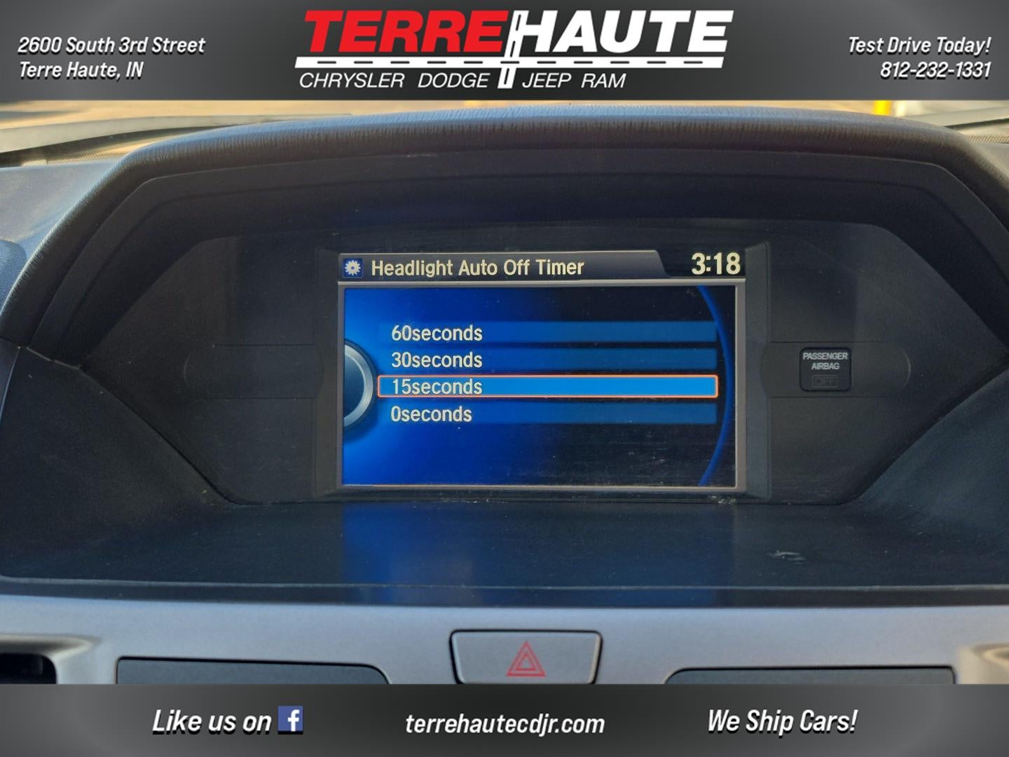 2015 Honda Odyssey EX