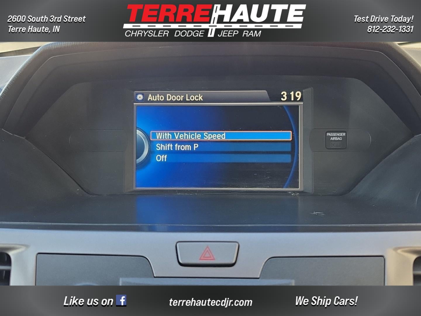 2015 Honda Odyssey EX