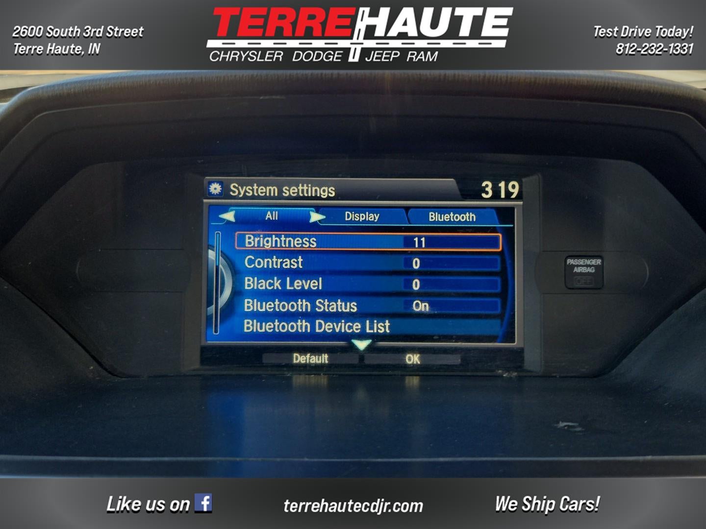 2015 Honda Odyssey EX