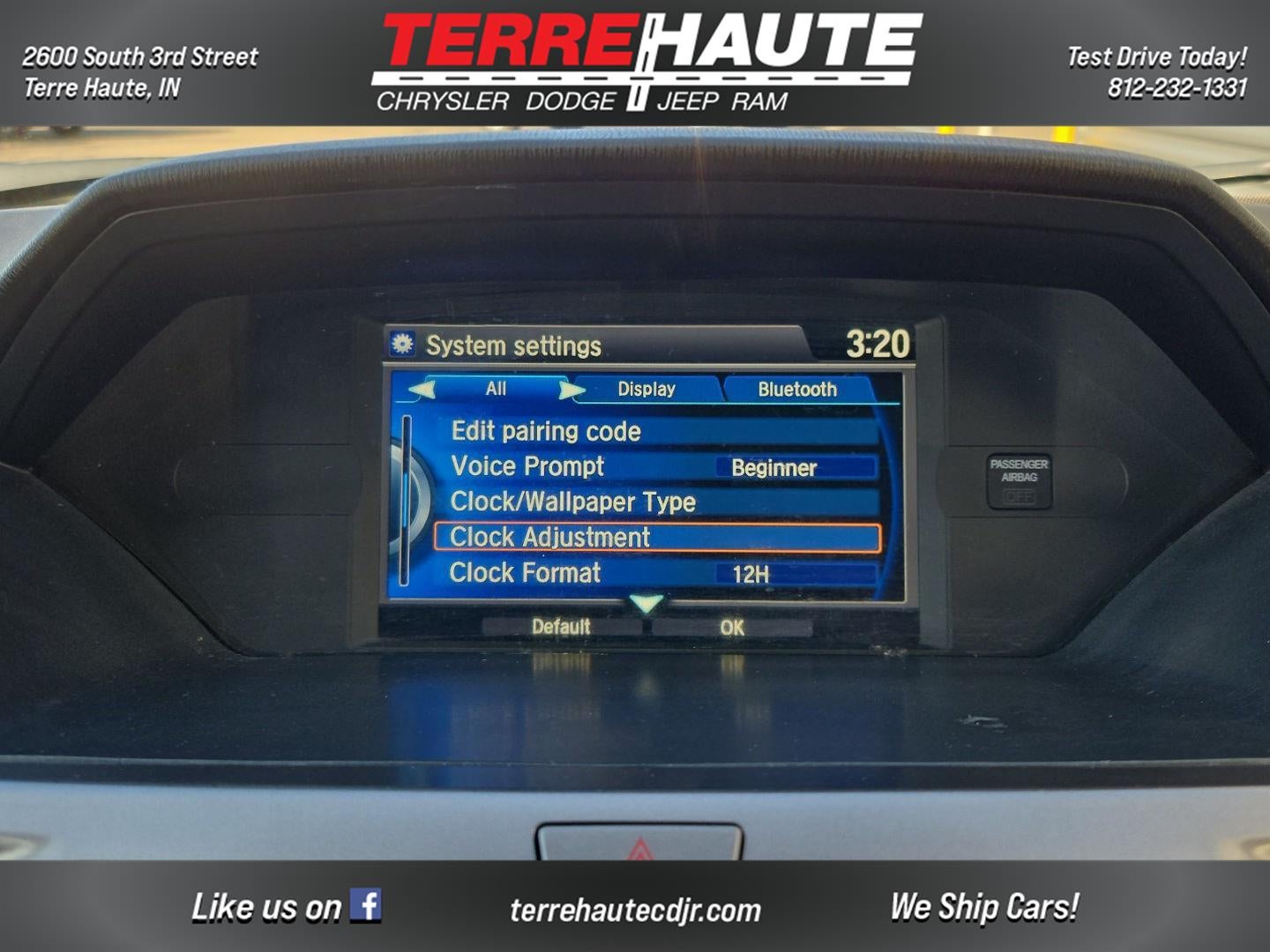 2015 Honda Odyssey EX