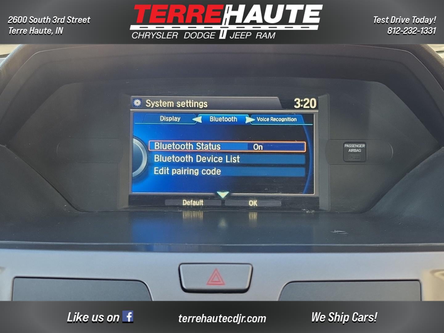 2015 Honda Odyssey EX