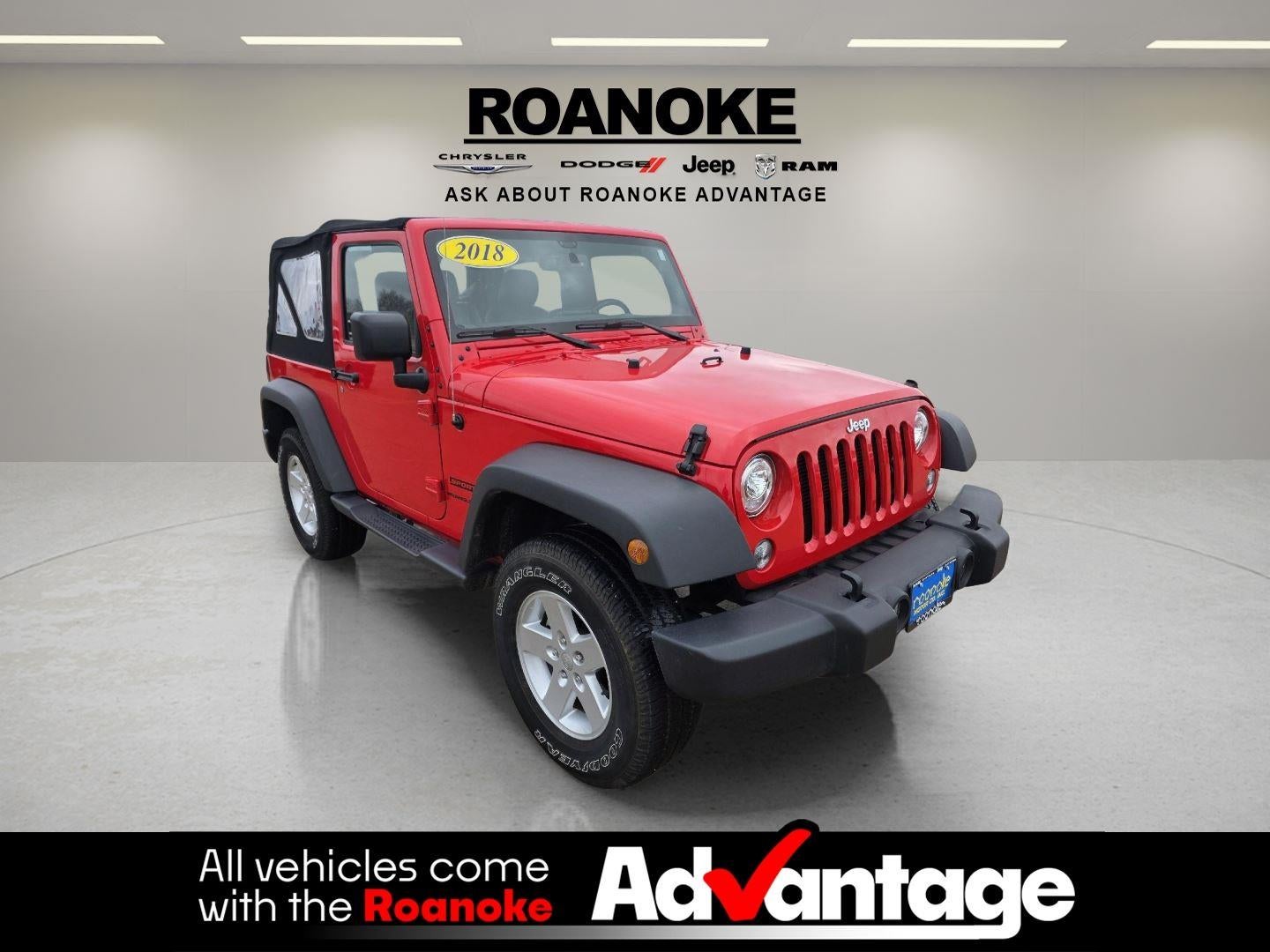 2018 Jeep Wrangler JK Sport S